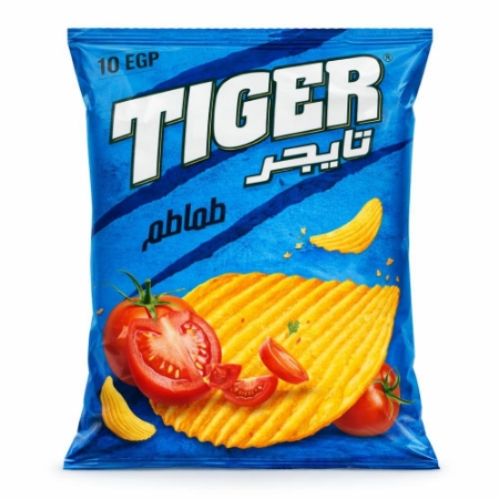 صورة تايجر شيبسي بطعم الطماطم  - 10جنيه 