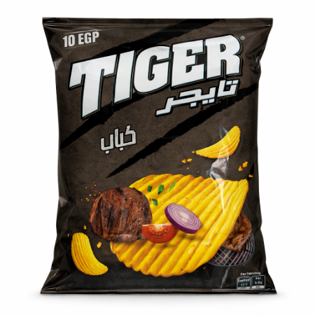 صورة تايجر شيبسي بطعم الكباب-10 ج