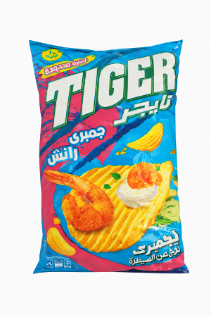 صورة تايجر شيبسي بطعم جمبري رانش - 10 ج  