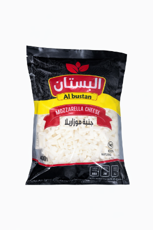 صورة  جبنة موتزاريلا مبشور من البستان -400جرام