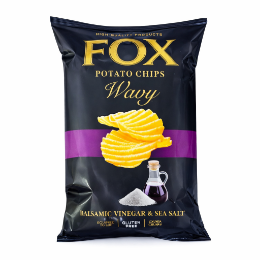 صورة فوكس ويفي شيبس بطعم الخل وملح البحر - 10 جنيه