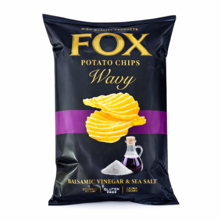 صورة فوكس ويفي شيبس بطعم الخل وملح البحر - 10 جنيه