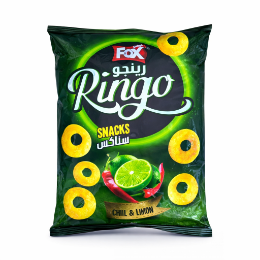صورة فوكس رينجو سناكس بالشطة والليمون - 79 جرام