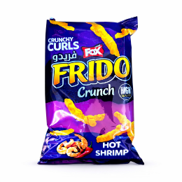 صورة فوكس فريدو سناكس كرانشي بطعم الجمبري الحار - 10 جنيه