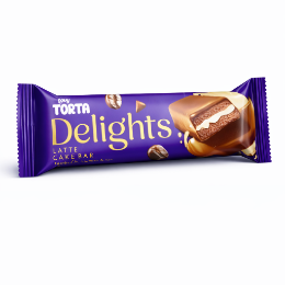 صورة تورتا ديليت كيك الشيكولاته محشوه بكريمة القهوة