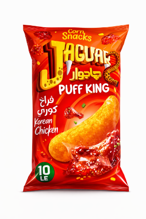 صورة جاجوار باف كينج بطعم الفراخ الكوري 