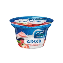 صورة المراعي زبادي يوناني بقطع الفراوله - 170 جرام 