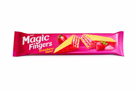 صورة ماجيك فينجرز ويفر كاكاو محشو بكريمة الفراوله - 5 جنيه 