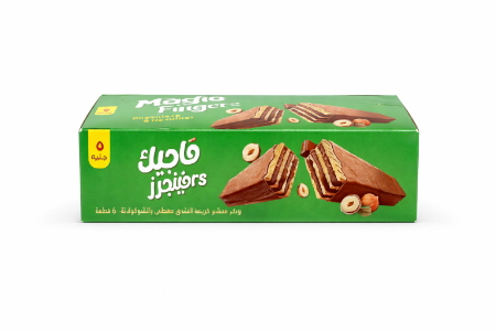 صورة بسكويت ماجيك فينجرز بكريمة البندق - 6 عبوة 