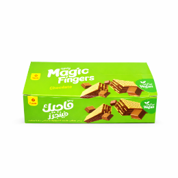 صورة بسكويت ماجيك فينجرز بكريمة الشيكولاته نباتي - 6 عبوة