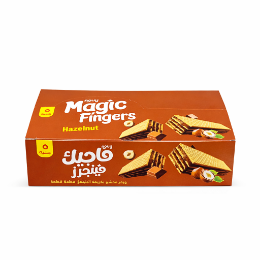 صورة بسكويت ماجيك فينجرز بكريمة البندق - 6 عبوة