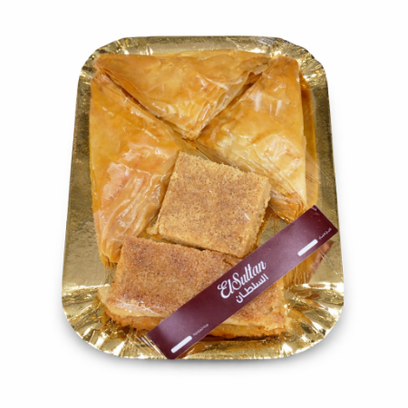 صورة طبق حلويات شرقي من السلطان 