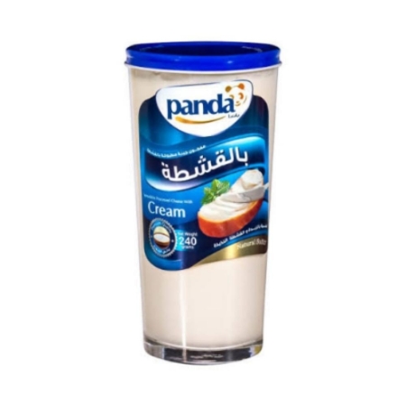 صورة باندا معجون جبن مطبوخ كامل الدسم طبيعي بالقشطه - 240 جرام 