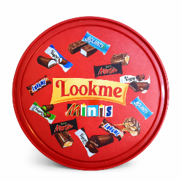 صورة وارد السعودية لوك مي تركي ميني شوكولاتة محشو بالبسكويت وكريمة الفستق -380جرام