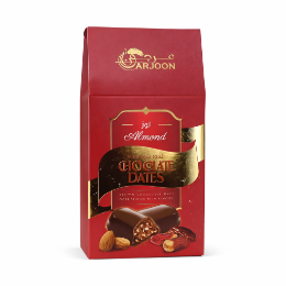 صورة عرجون تمر محشو باللوز ومغطي بالشيكولاتة - 80ج