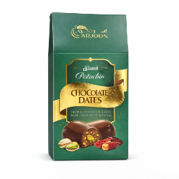 صورة عرجون تمر محشو بالفستق ومغطي بالشيكولاتة - 80ج 