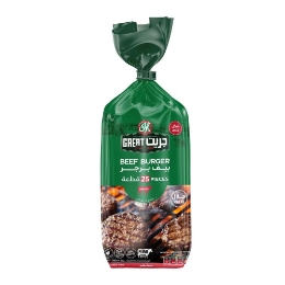 صورة بيف برجر المراعي جريت- 25 قطعة