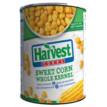 صورة فول مدمس سادة من هارفست - 400 جم