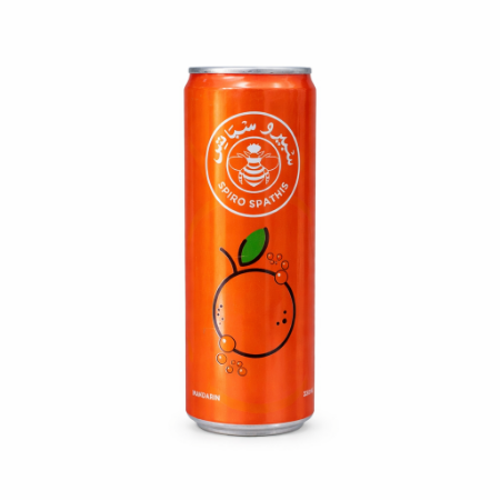 صورة سبيرو سباتس مشروب غازي بنكهة الماندرين - 330 مل