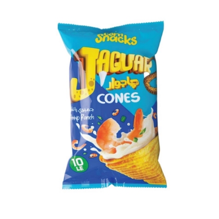 صورة جاجوار كونز سناكس بطعم جمبري رانش 