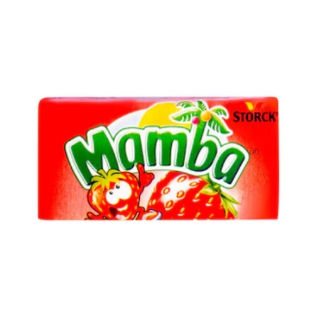 صورة حلوى مامبا بالفواكه بنكهة الفراوله