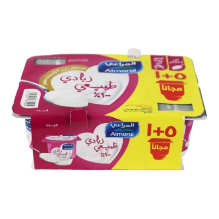 صورة المراعي زبادي لايت - 105 جرام - 6 علبة 