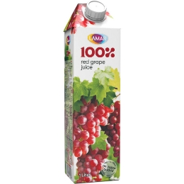 صورة لمار عصير عنب احمر  100% - 1 لتر	