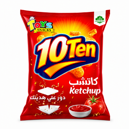 صورة بزيادة تن تن سناكس بطعم الكاتشب