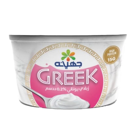 صورة جهينة زبادي يوناني 0.2% دسم - 180 جرام
