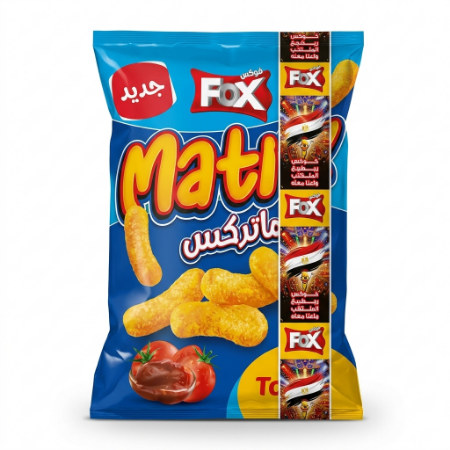 صورة ماتريكس مقرمشات ذرة بطعم الطماطم 