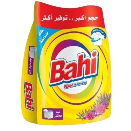 صورة باهي مسحوق غسيل برائحة نسيم الزهور للغسلات العادية والفوق اتومتيك- 1 كجم