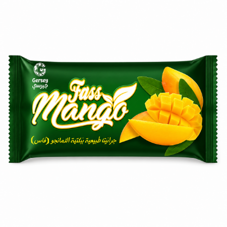 صورة جيرسي ايس كريم مانجو جرانيتا طبيعية