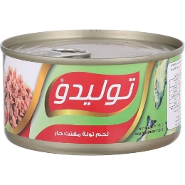 صورة توليدو لحم تونة مفتت حار -140جرام