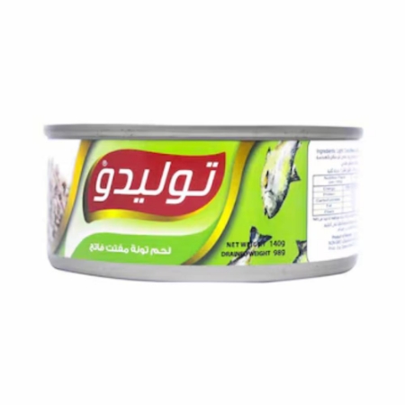 صورة توليدو لحم تونة مفتته فاتح -140جرام 